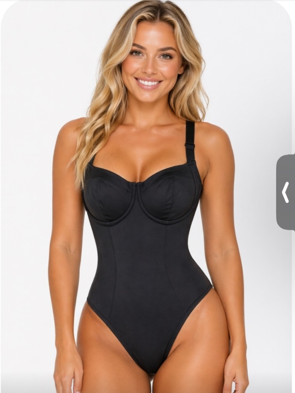 TA3 “The Lifty” XL - cup size B/C - torso length regular/long with High Cut Leg